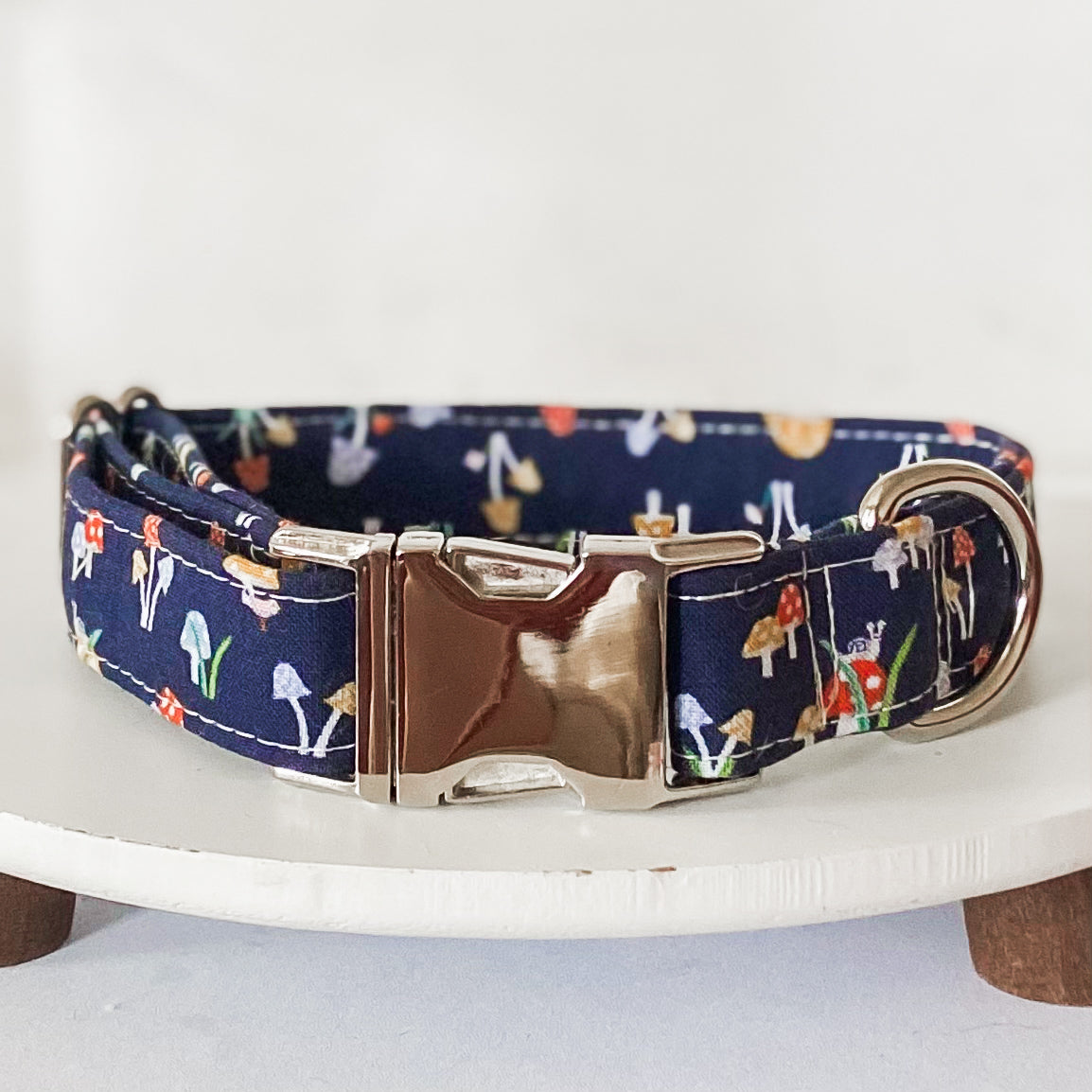 Dog Collar Grow your own way mushroom spring summer