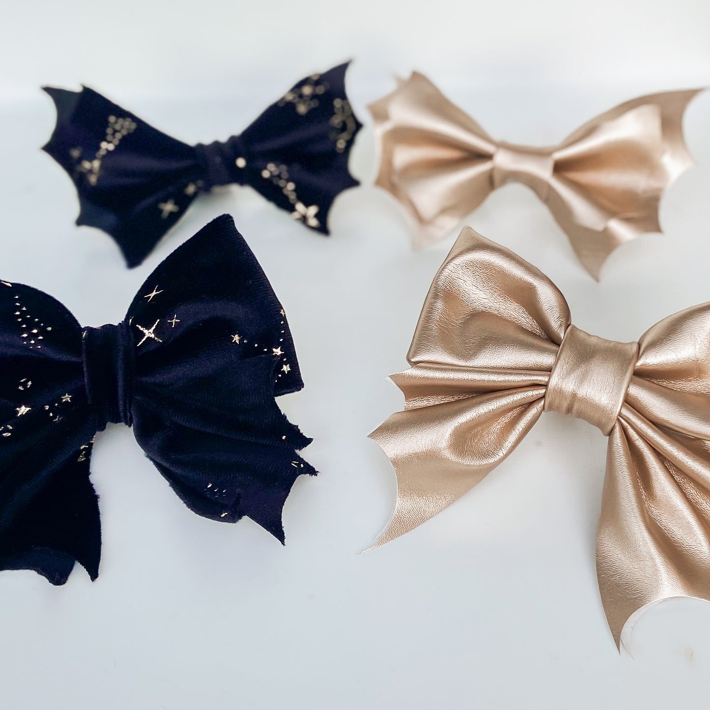 Celestial Skies sailor bat bow Halloween dog sailor bow tie pet accessory