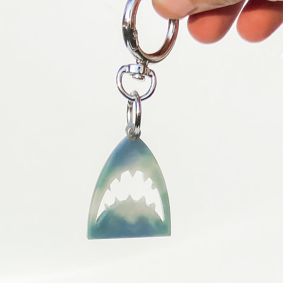 Jaws! Shark week shark dog collar charm accessory