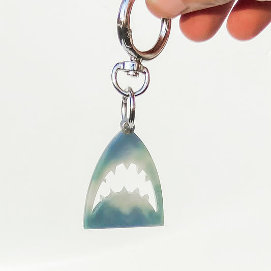 Jaws! Shark week shark dog collar charm accessory