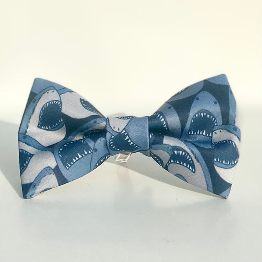 Jawsome sharks dog bow tie accessory