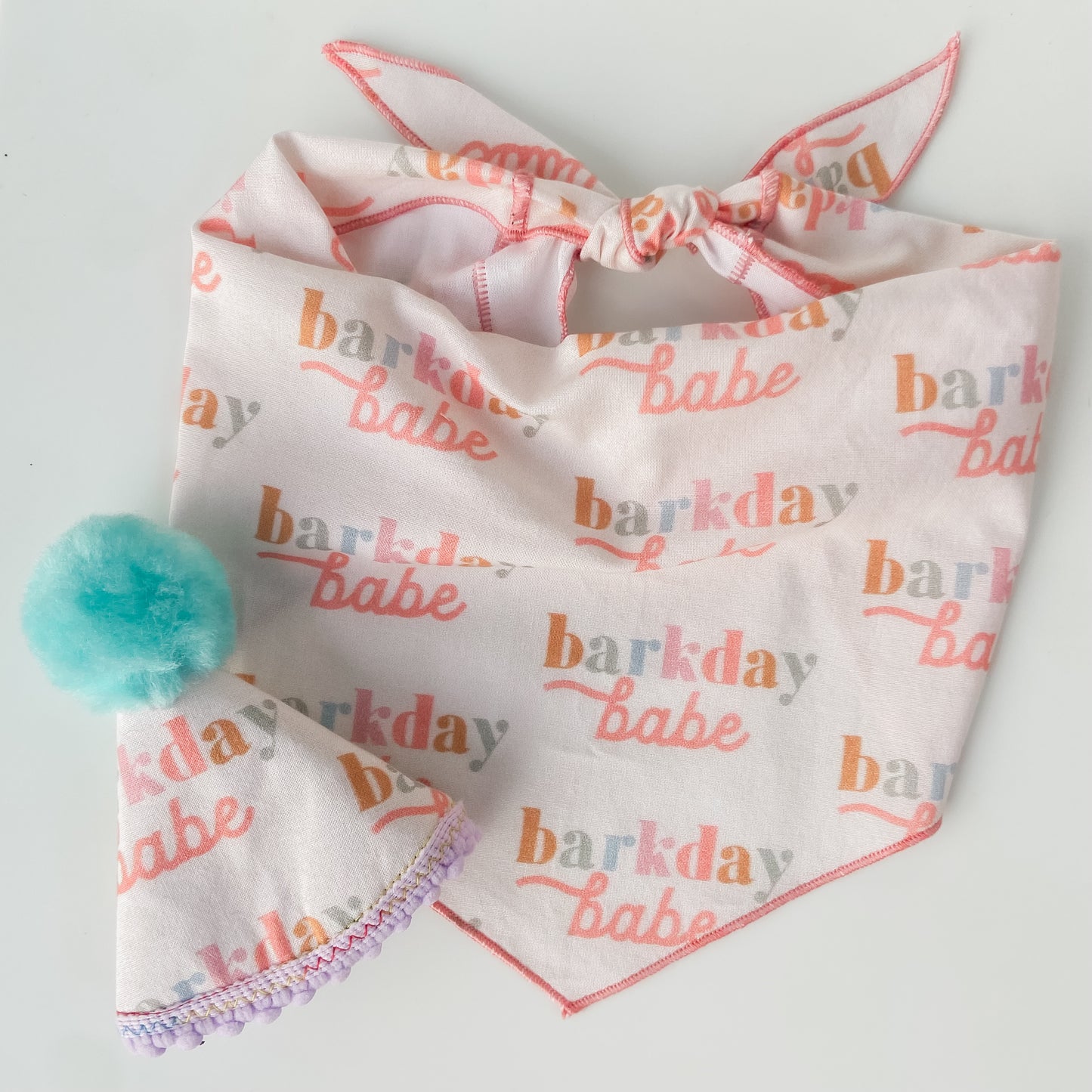 Barkday babe pawty hat dog birthday accessory