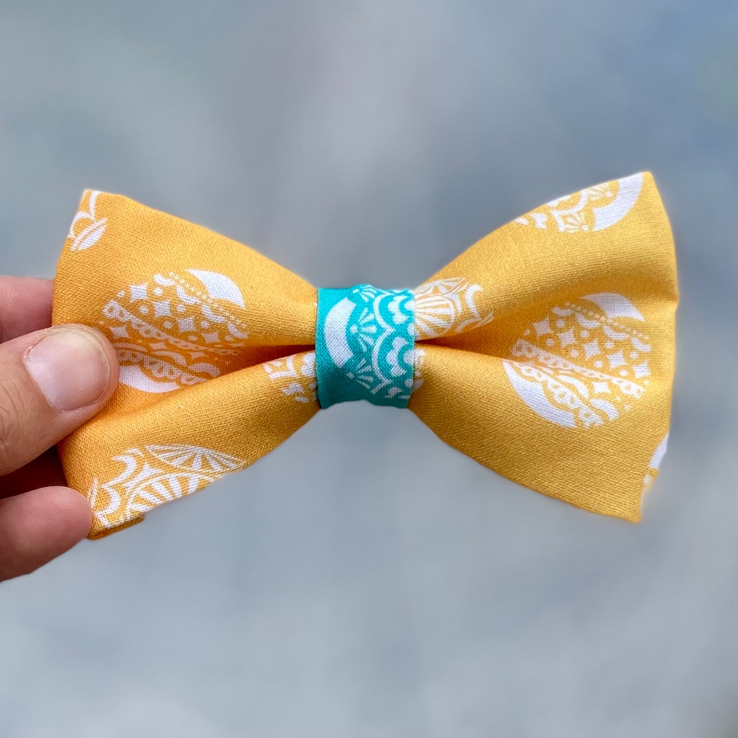 Egg-cited for Easter dog bow pet accessory