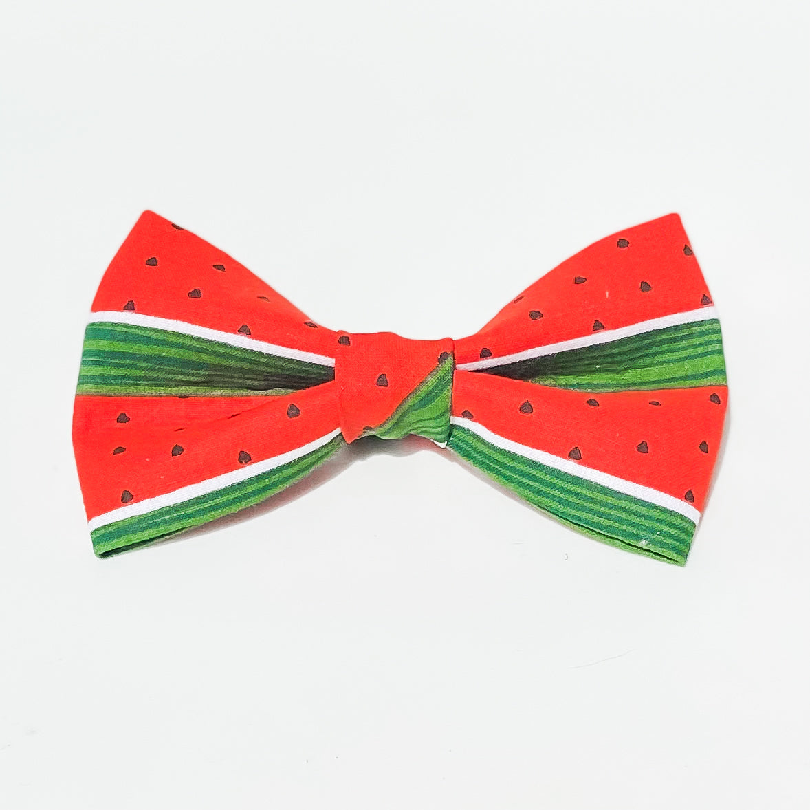 Watermelon fruit dog bow accessory