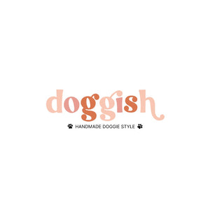 Corgi and pawprints dog bow tie accessory