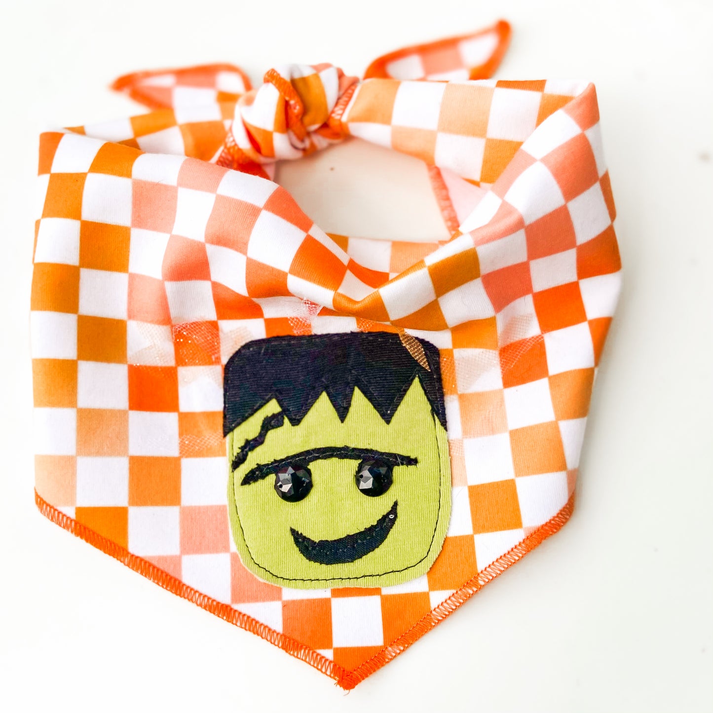 So FRANKEN cute Halloween monster dog bandana pet accessory
