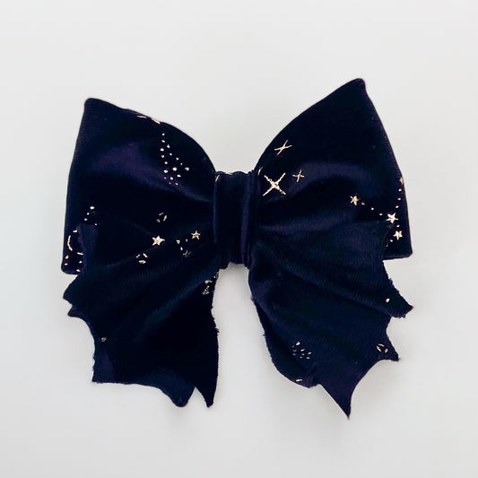 Celestial Skies sailor bat bow Halloween dog sailor bow tie pet accessory