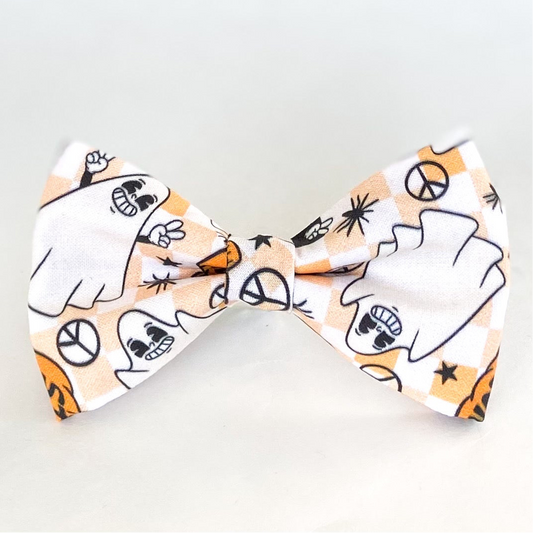 Stay Spooky dog bow