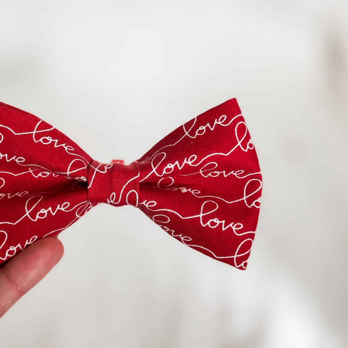 Love script valentine sailor dog bow