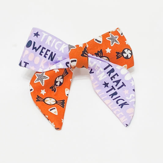 Halloween cute treats Halloween dog sailor bow accessory