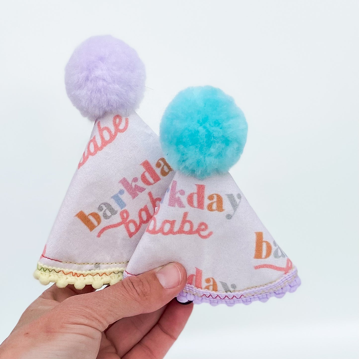 Barkday babe pawty hat dog birthday accessory