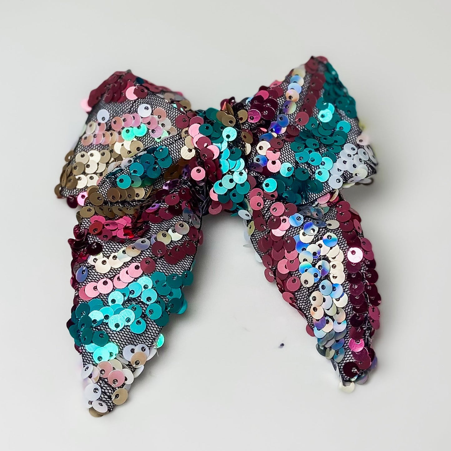 Sequins sparkle NYE sailor bow dog accessory