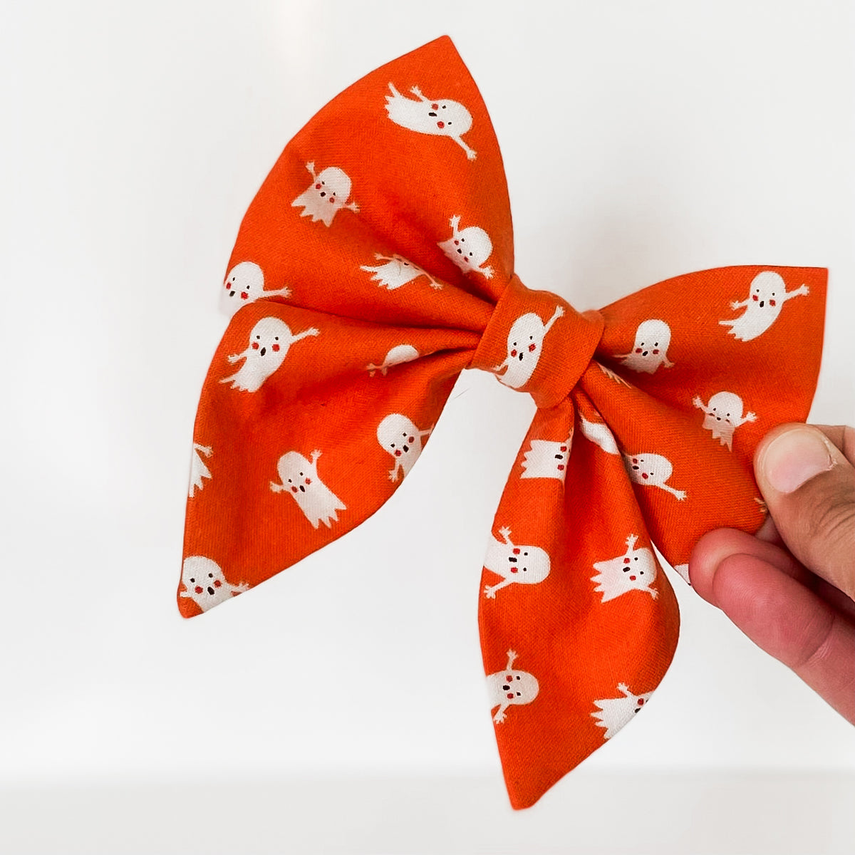 Ghostie ghouls Halloween deluxe sailor dog bow accessory