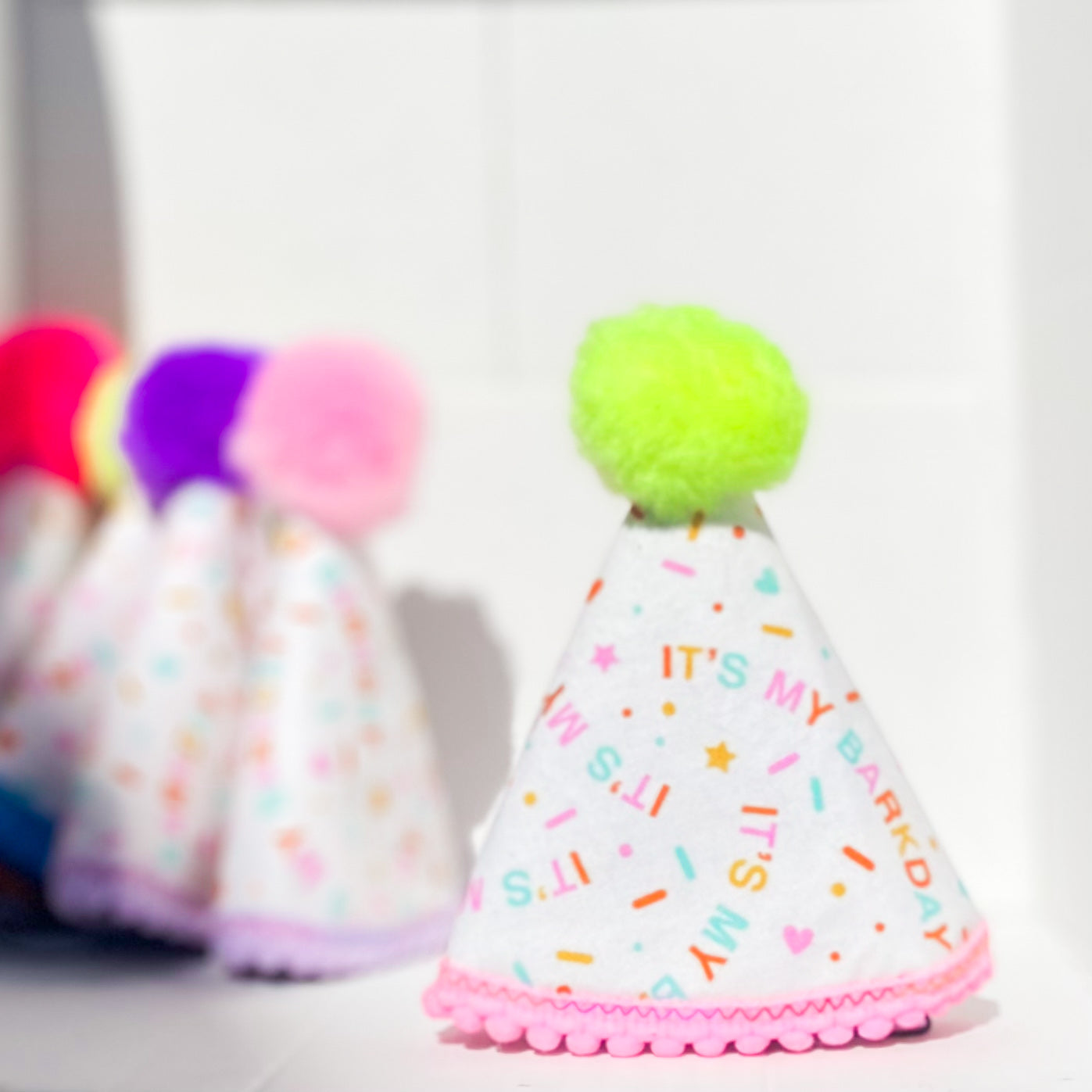 It’s my Barkday sprinkles dog party birthday hat