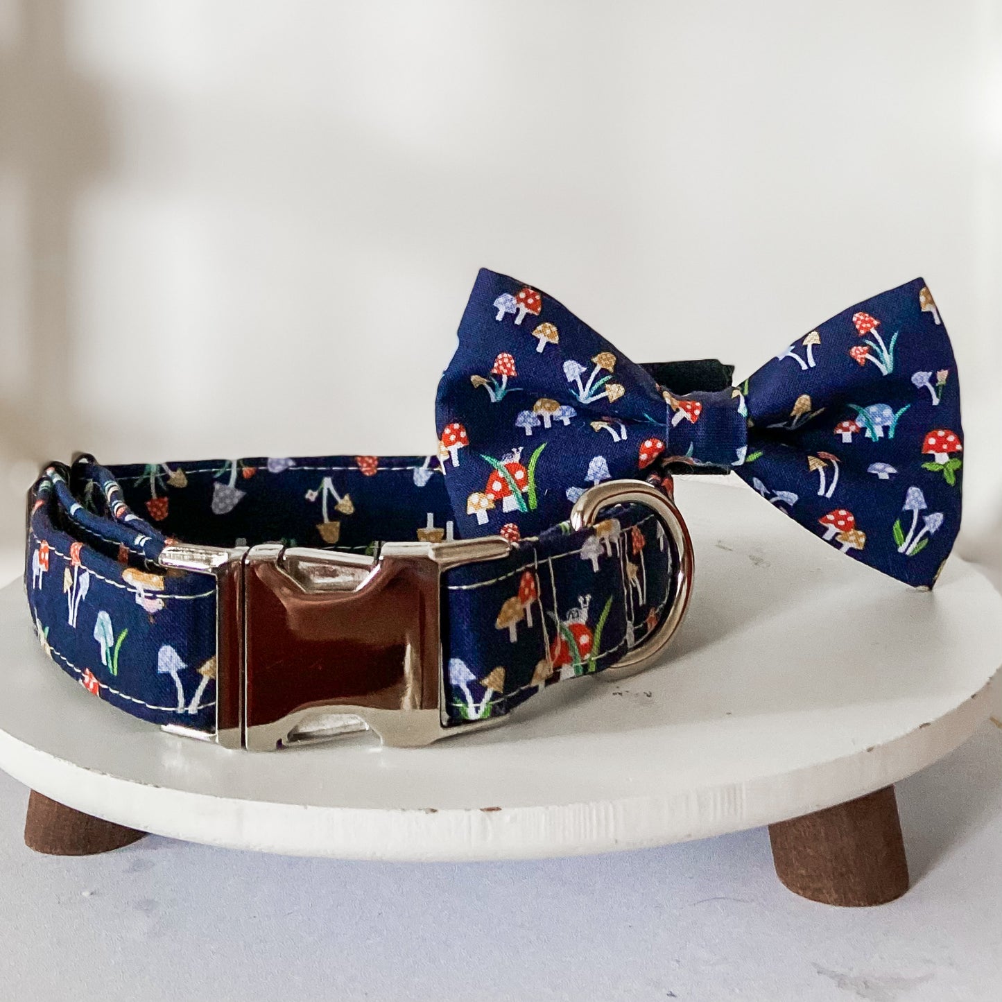 Dog Collar Grow your own way mushroom spring summer