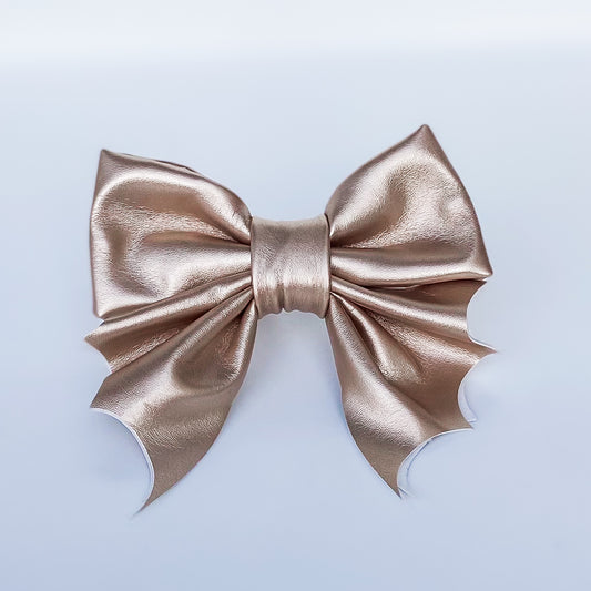 Gilded sailor bat bow Halloween dog bow tie pet accessory