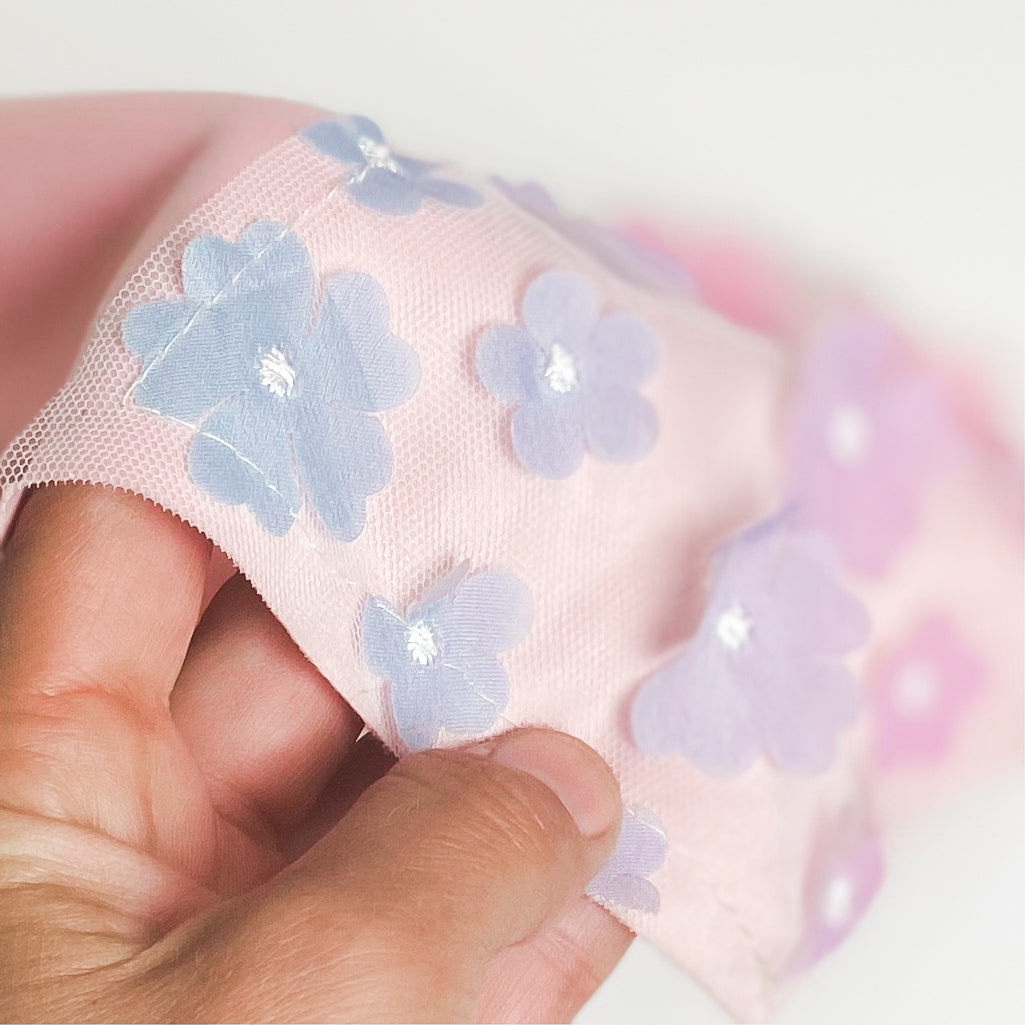 In Bloom floral dog bandana accessory