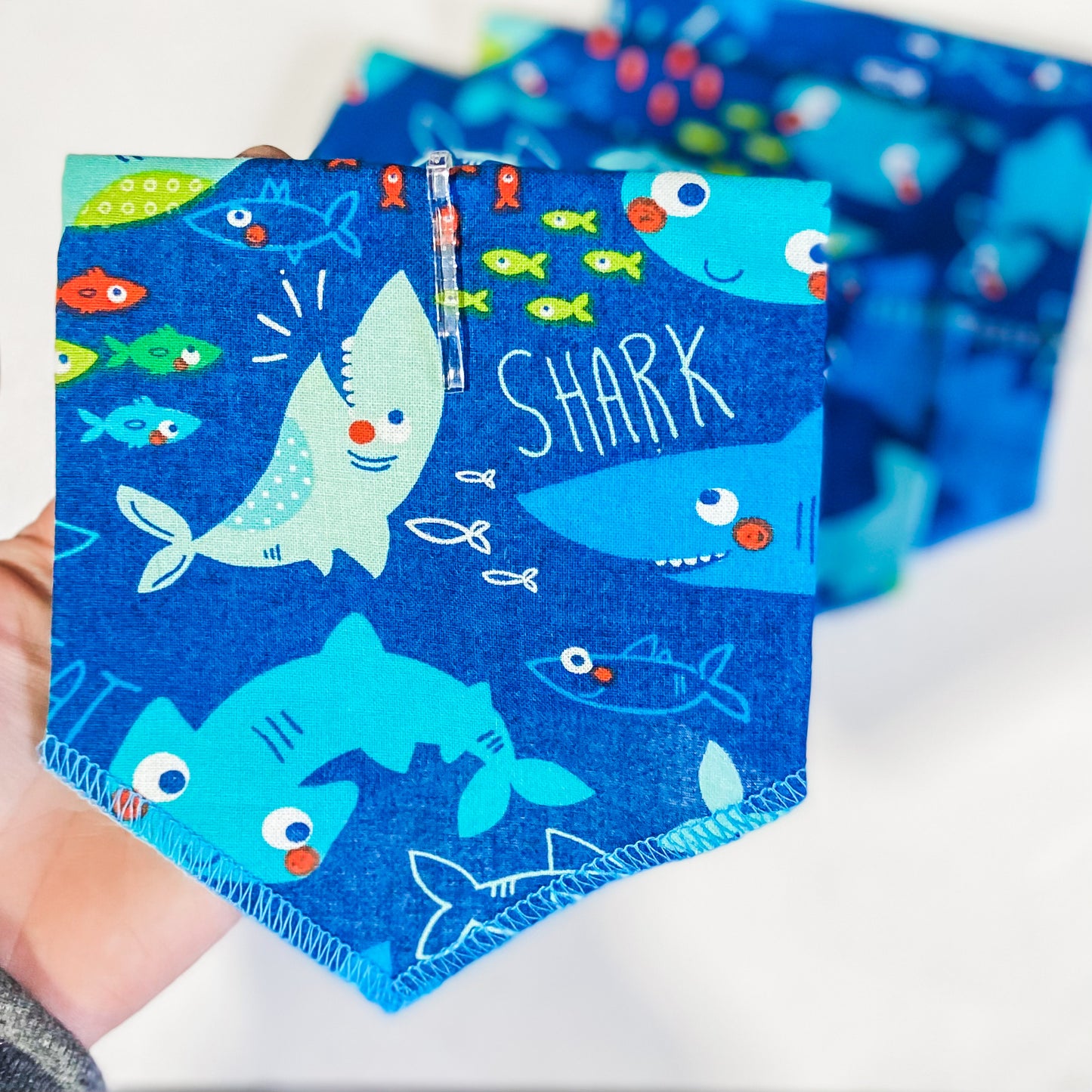 Shark friends acessory bandana for dogs