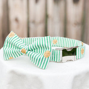 Sunny days seersucker sunshine dog bandana pet accessory