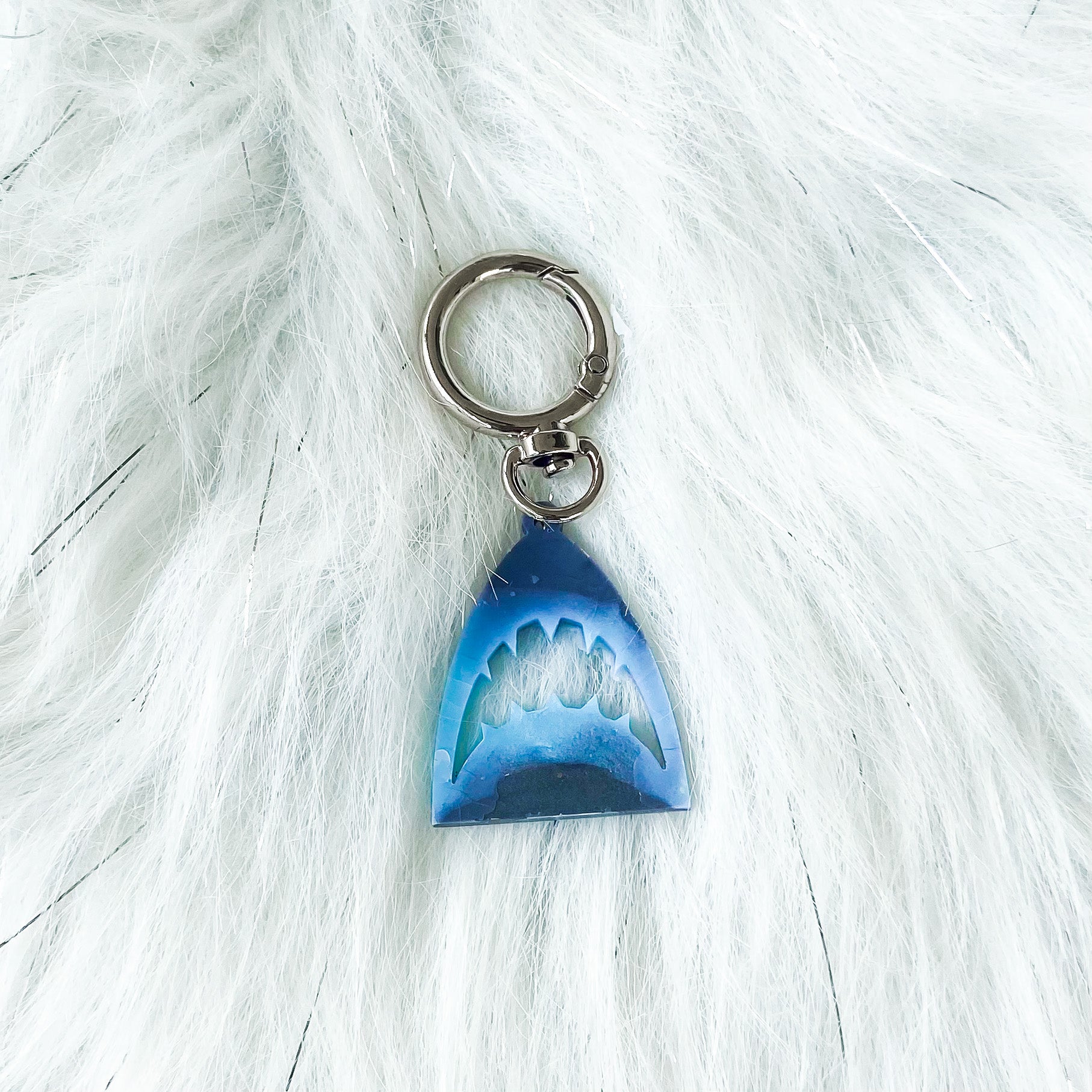 Jaws! Shark dog collar charm