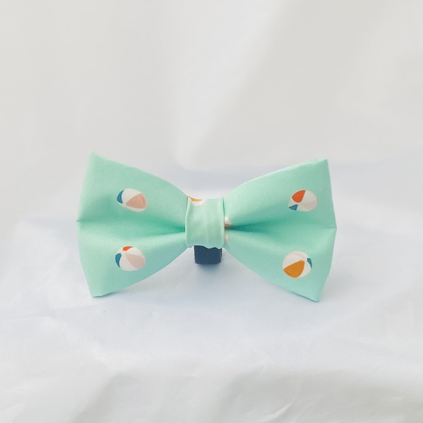 Beach ball aqua dog bow