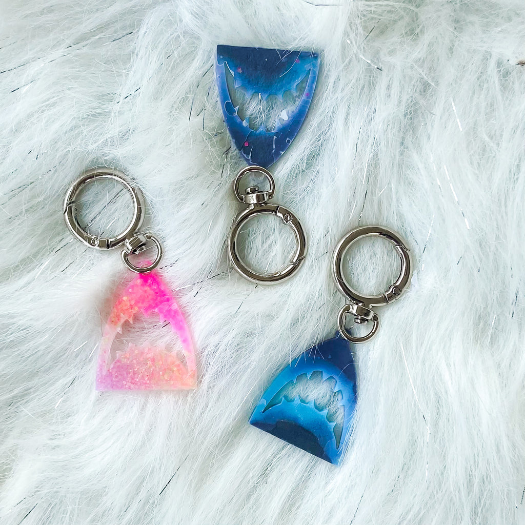 Jaws! Shark dog collar charm