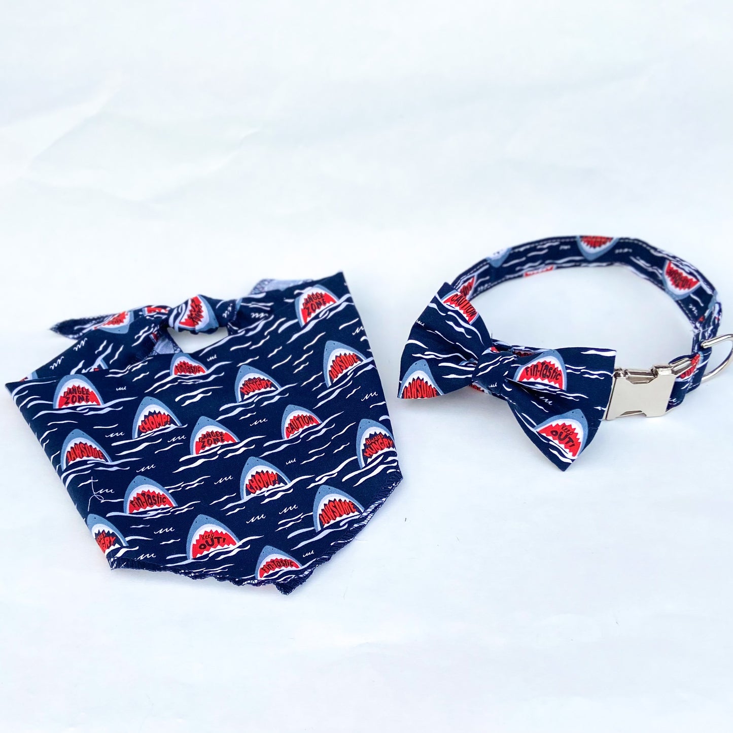Always hungry JAWS shark bandana