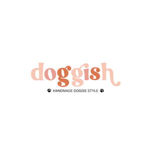 hey, Boo orange glow in the dark dog bow